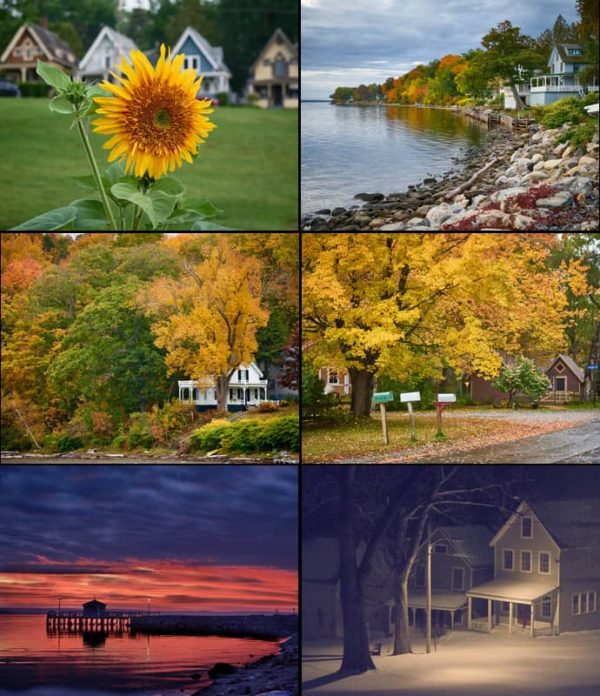 Images used for 2024 Bayside calendar - July through December