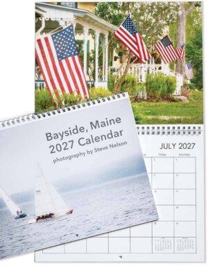 2027 Bayside Calendar closed and open